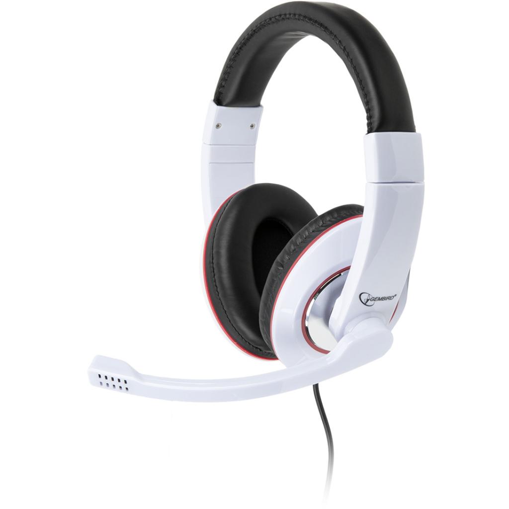 

Наушники Gembird MHS-001 White (MHS-001-GW). 45457