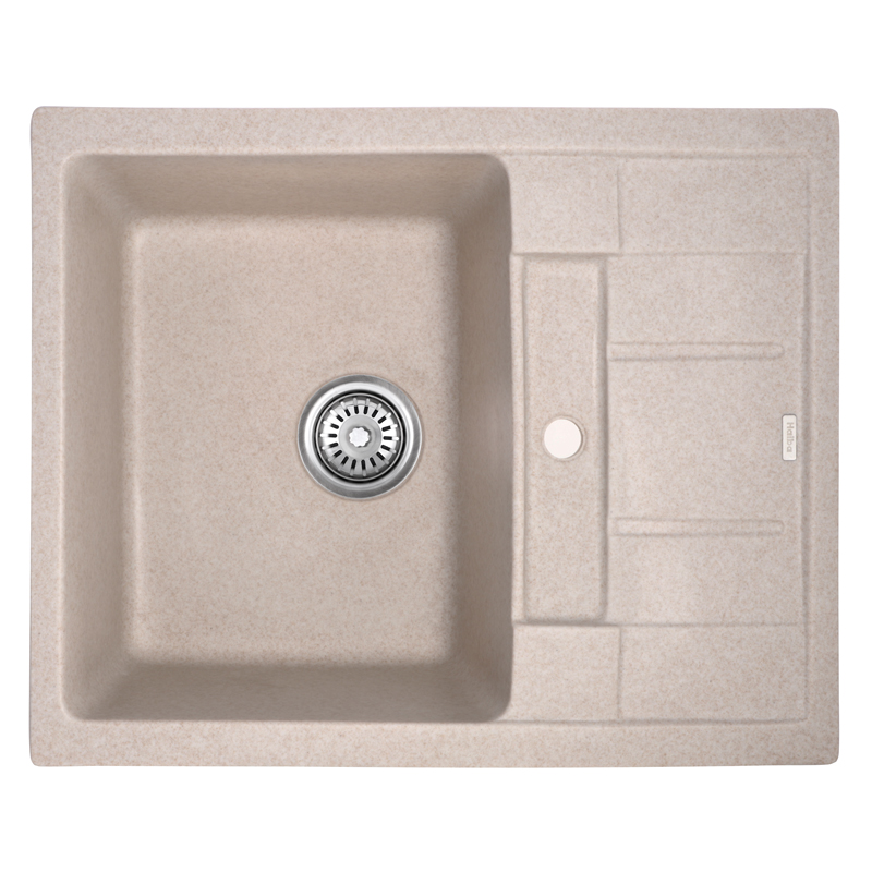 

Мойка кухонная HAIBA HB8210-G319 SAND 620x500x200 (HB0985)