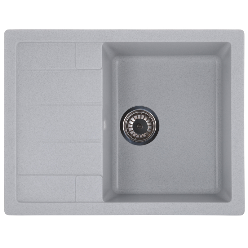 

Мойка кухонная ZERIX ZS-6550S-09 Серая (ZX4543)