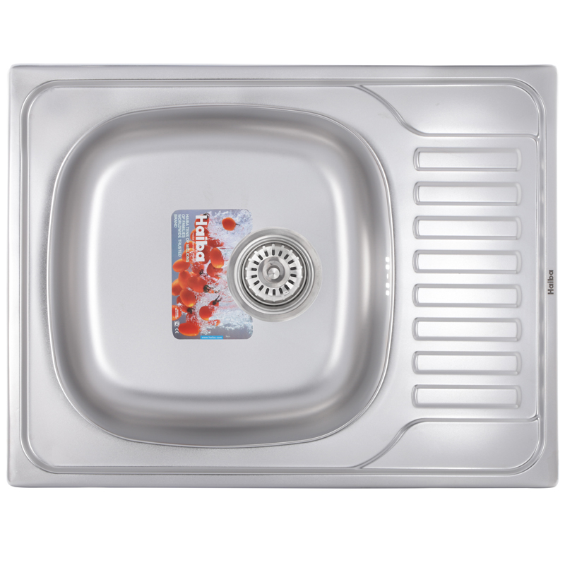 

Мойка кухонная HAIBA 65x50 SATIN (HB0555)