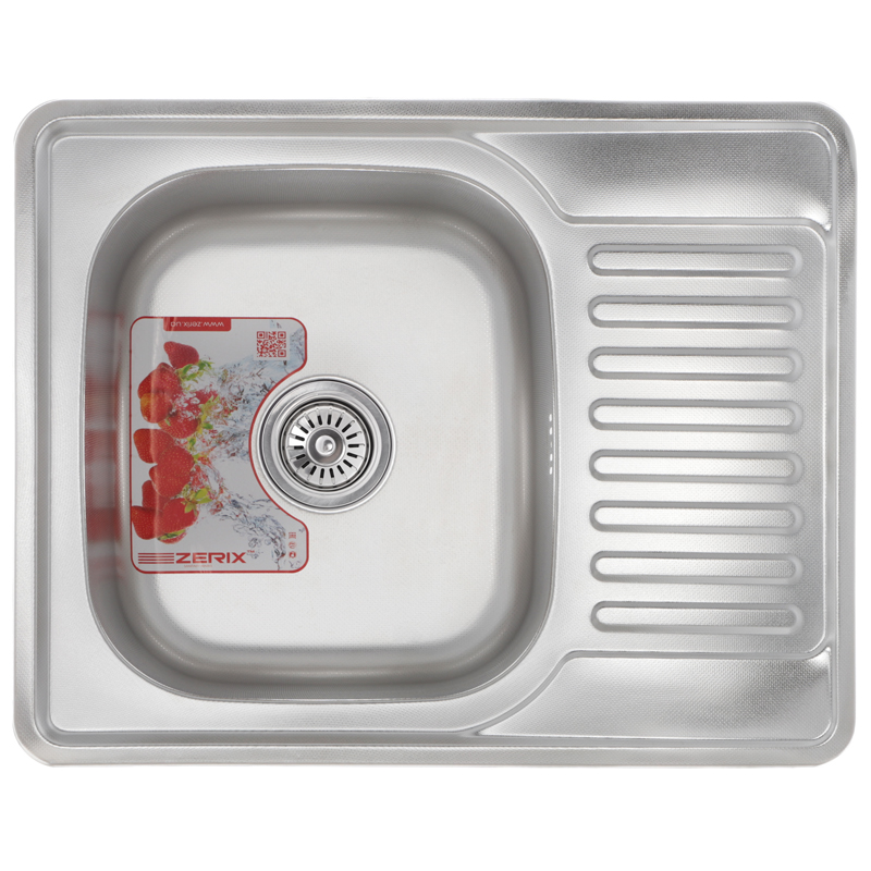 

Мойка кухонная ZERIX Z6350-08-180D (decor) (ZM0564)