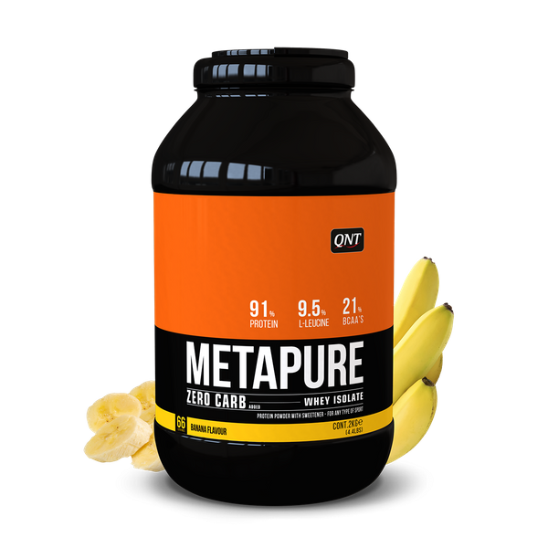 

Сывороточный протеин изолят QNT Metapure ZC Isolate 2000 грамм Банан