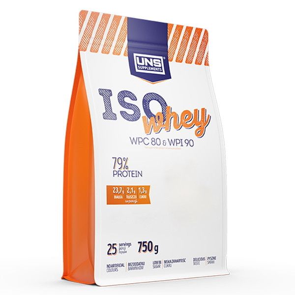 

Сывороточный протеин изолят UNS Iso Whey 750 грамм Шоколад - Орех