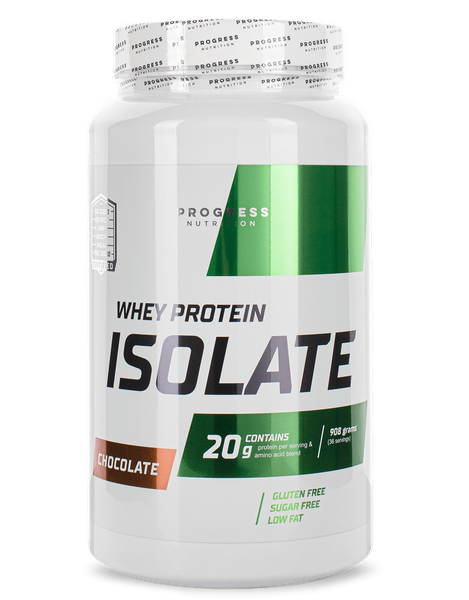 

Сывороточный протеин изолят Progress Nutrition Whey Protein Isolate 908 грамм Шоколад