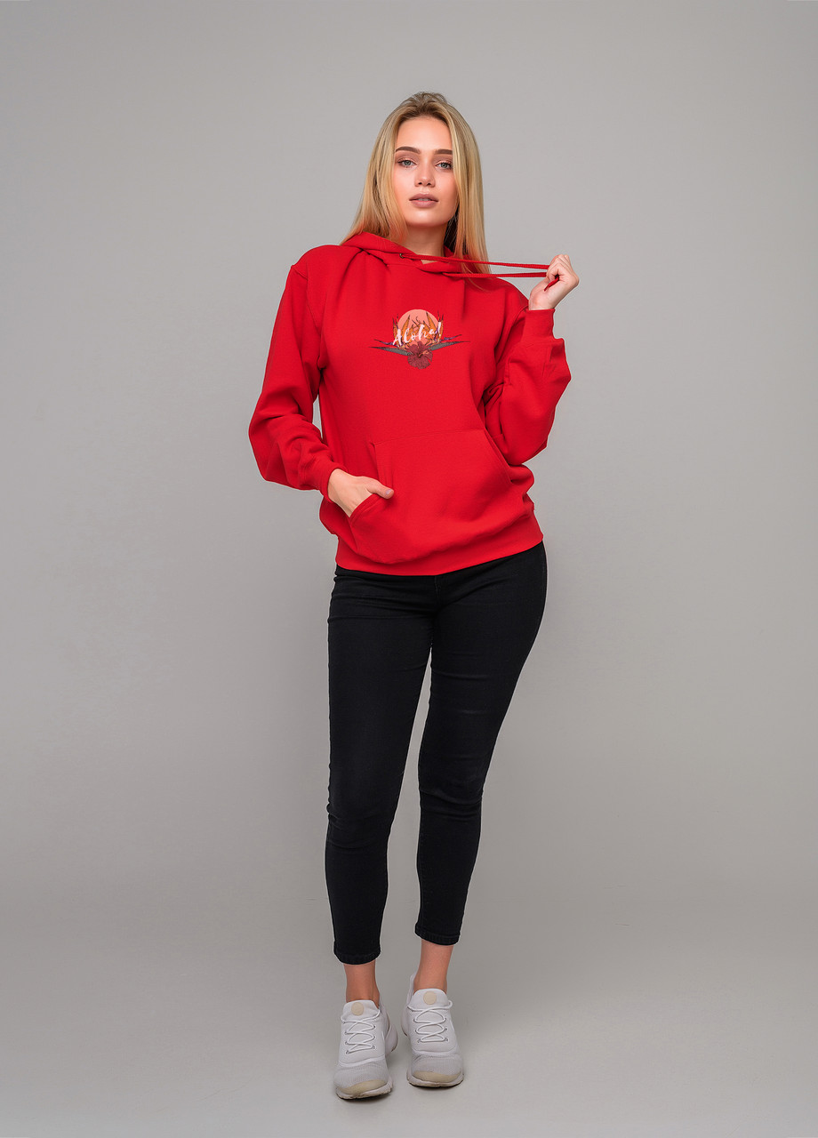 

Толстовка красная LOYS Aloha, Толстовка красная LOYS Aloha S