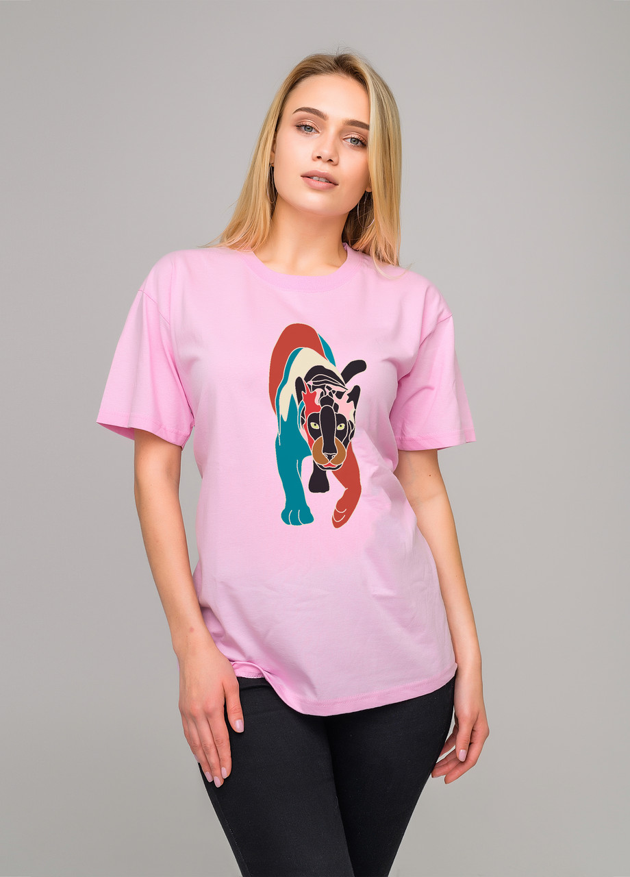 

Футболка розовая LOYS Puma, Футболка розовая LOYS Puma S