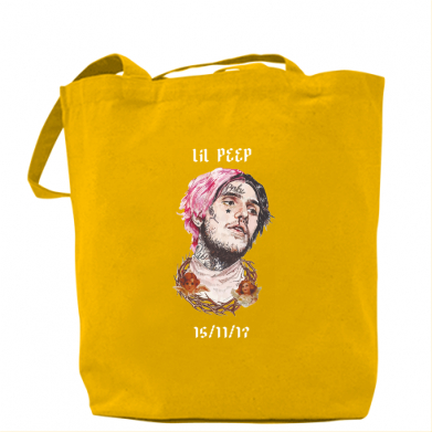 

Сумка Lil peep date of death Желтый