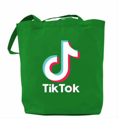 

Сумка Tiktok logo Зеленый