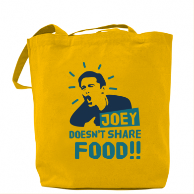 

Сумка Joey doesn't share food! Желтый