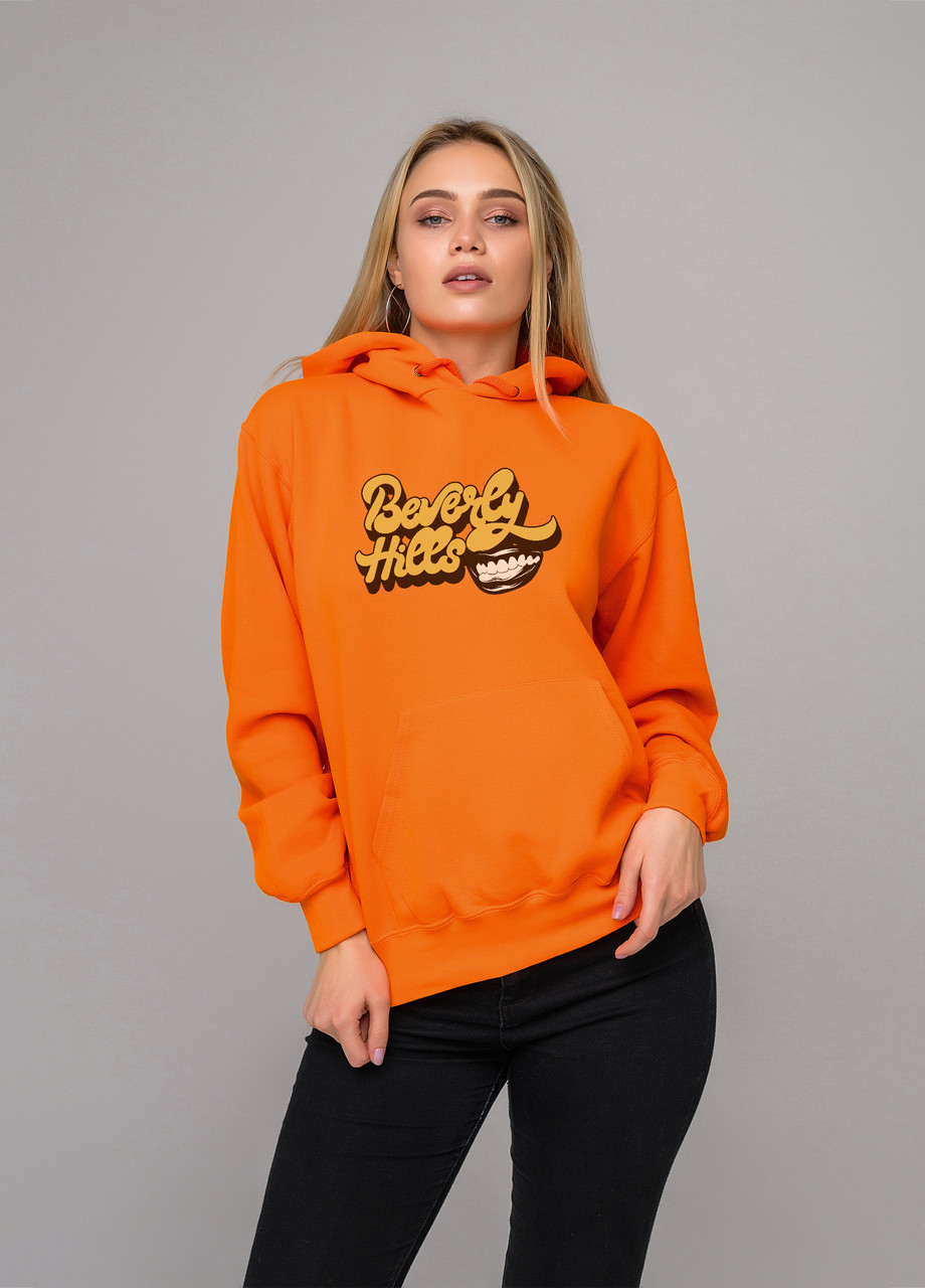 

Толстовка оранжевая LOYS Beverly Hills, Толстовка оранжевая LOYS Beverly Hills S