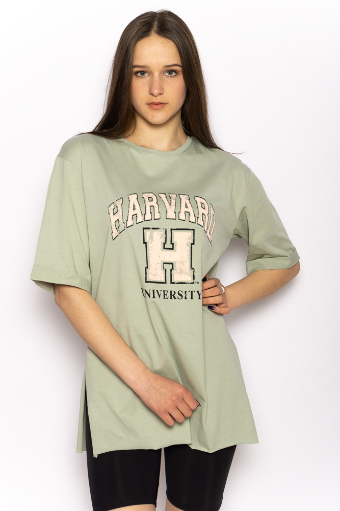 

Футболка женская Harvard Time of Style 626F007  Оливковый, Футболка женская Harvard Time of Style 626F007 S Оливковый