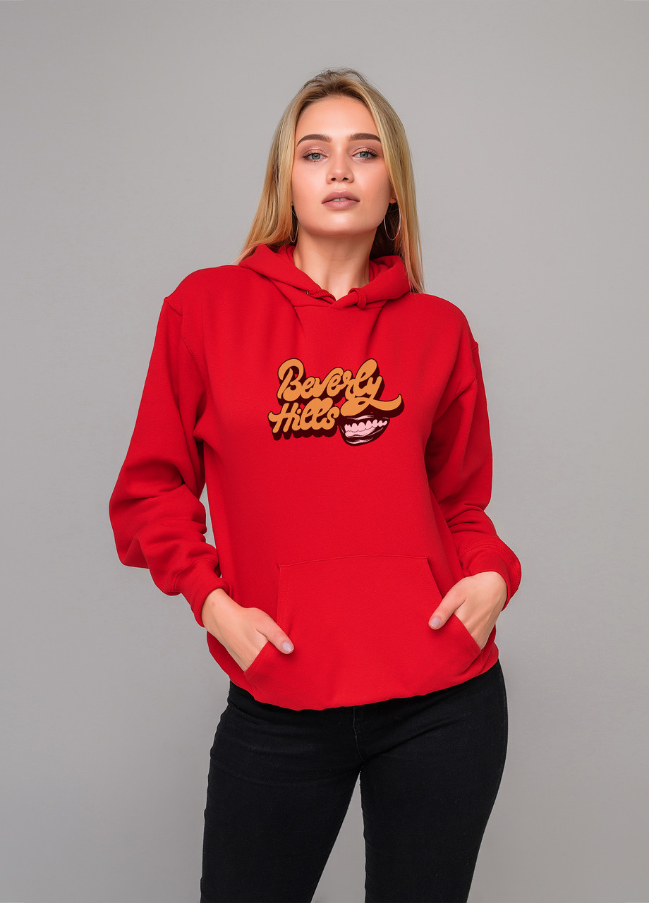 

Толстовка красная LOYS Beverly Hills, Толстовка красная LOYS Beverly Hills S