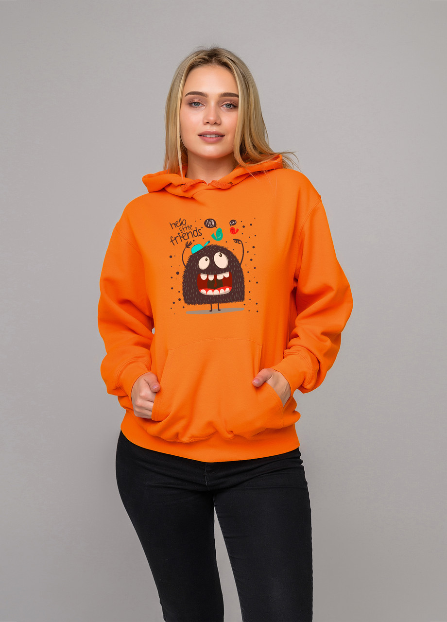 

Толстовка оранжевая LOYS Hallo, Толстовка оранжевая LOYS Hallo S