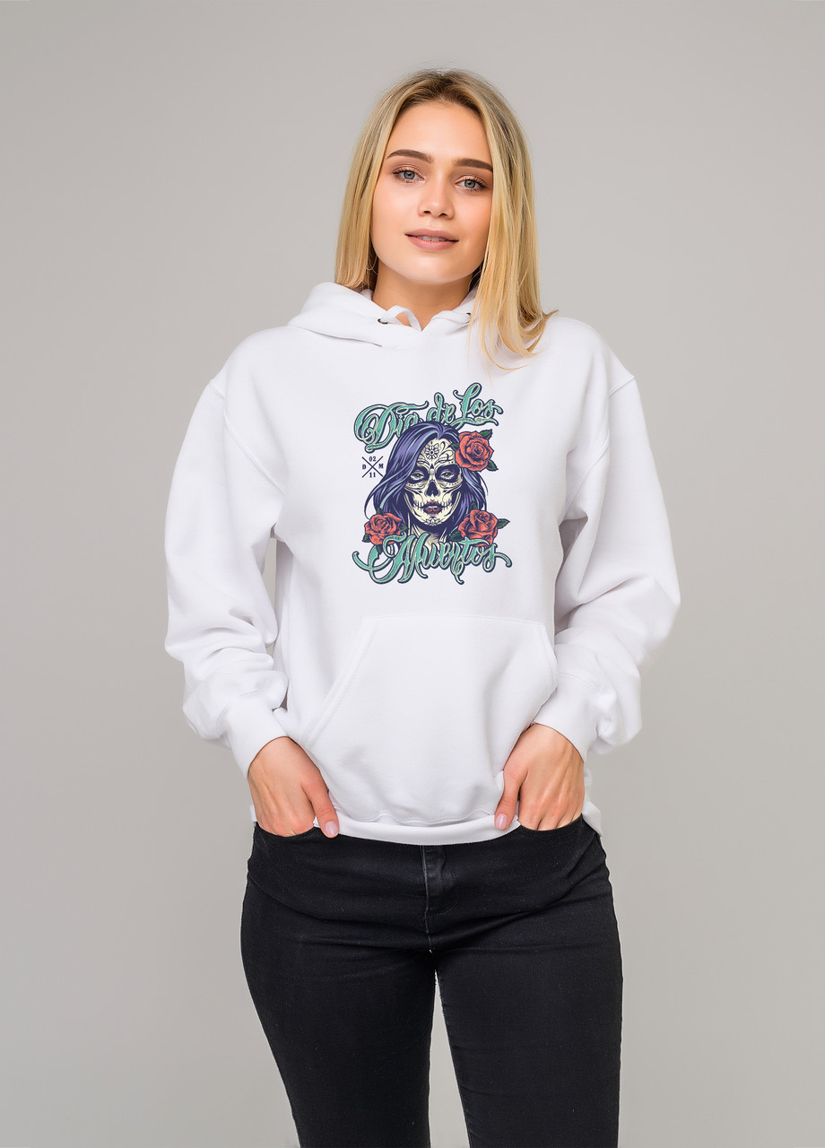 

Толстовка белая LOYS tattoo girl
