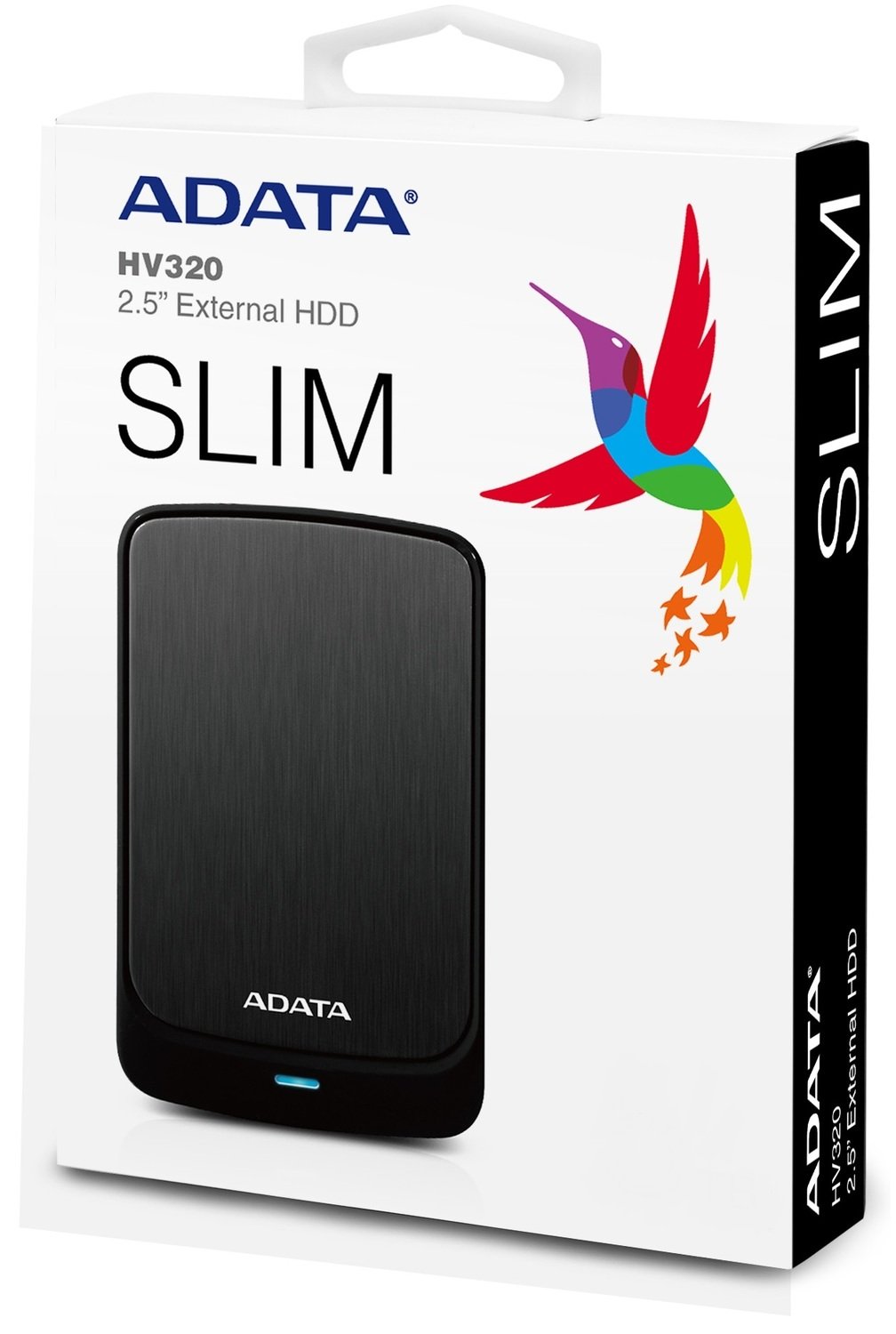 

Жесткий диск ADATA 2.5" USB 3.2 5TB HV320 Black (JN63AHV320-5TU31-CBK)