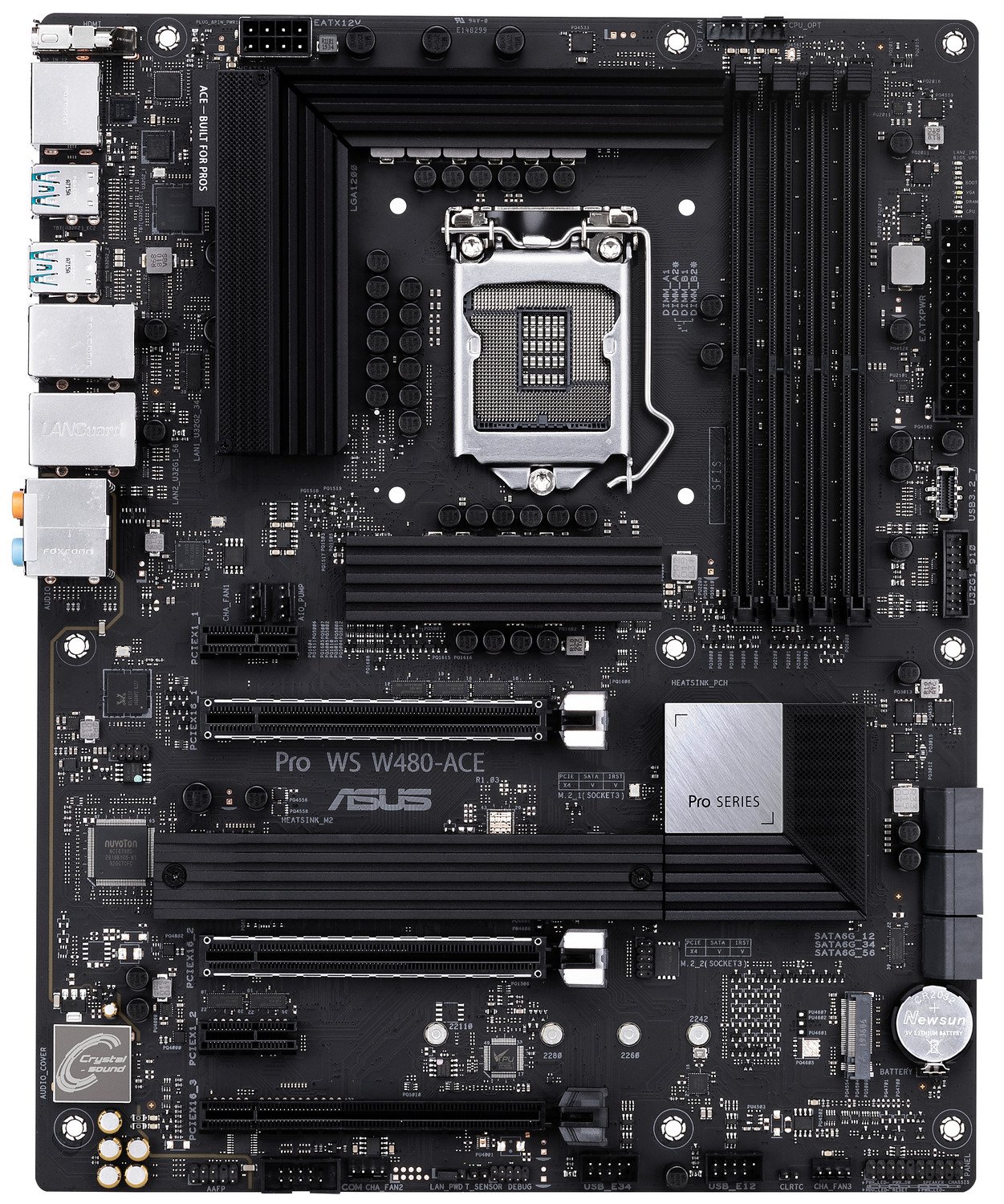 

Материнcкая плата ASUS PRO_WS_W480-ACE s1200 W480 4xDDR4 DP-HDMI ATX (JN63PRO_WS_W480-ACE)