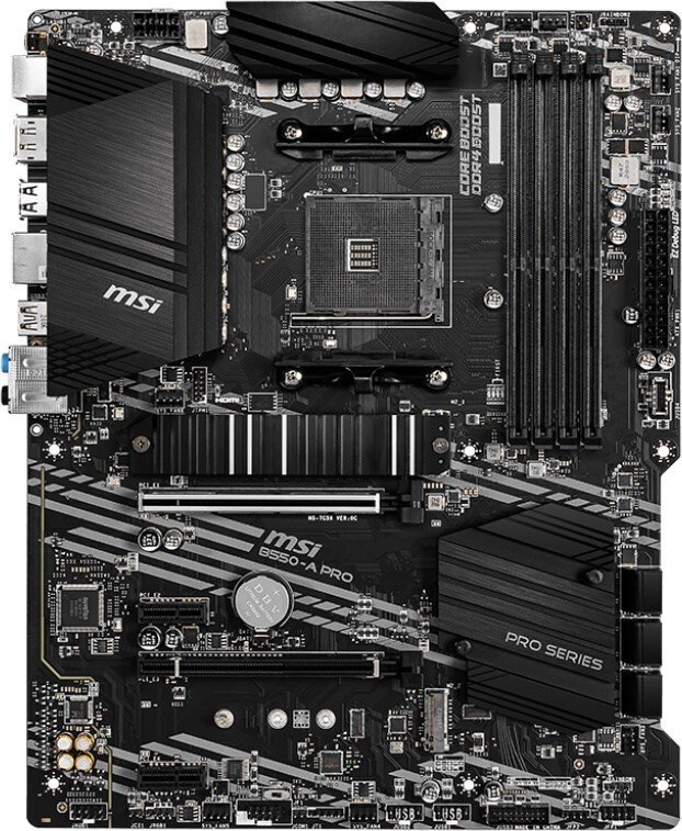 

Материнcкая плата MSI B550-A_PRO sAM4 B550 4xDDR4 HDMI-DP ATX (JN63B550-A_PRO)
