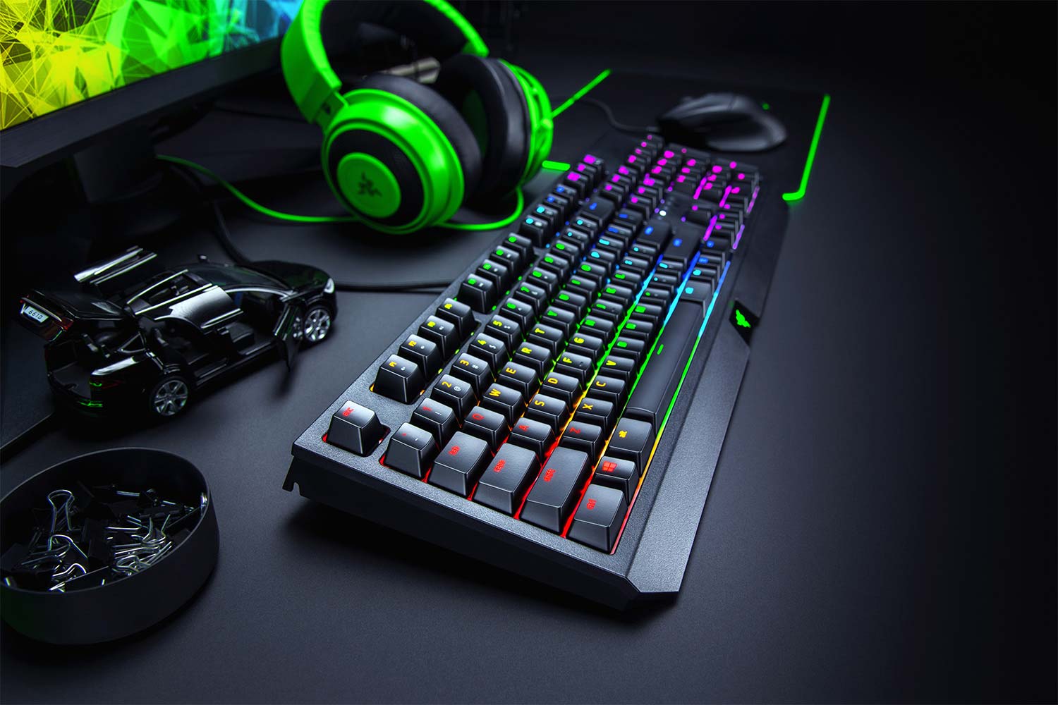 

Клавиатура механическая Razer BlackWidow (Green Switch) - US Layout (JN63RZ03-02860100-R3M1)
