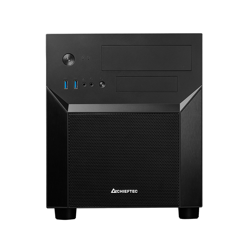 

Корпус CHIEFTEC Gaming Cube CI-02B,без БП, 2xUSB3.0,черный,mATX (JN63CI-02B-OP)