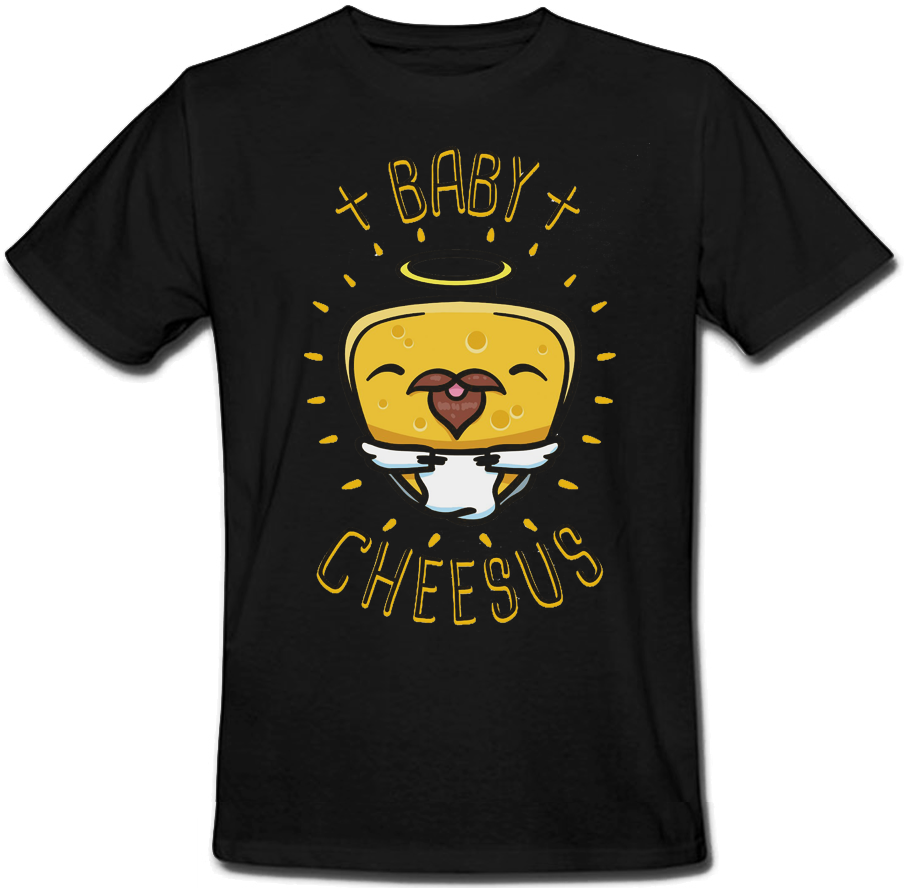 

Футболка Fat Cat Baby Cheesus (чёрная)  43802, Футболка Fat Cat Baby Cheesus (чёрная) XL 43802