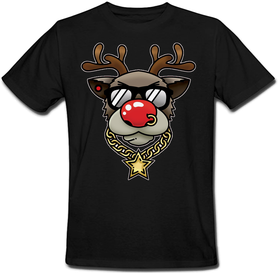 

Футболка Fat Cat Bling Rudolph (чёрная)  43730, Футболка Fat Cat Bling Rudolph (чёрная) L 43730