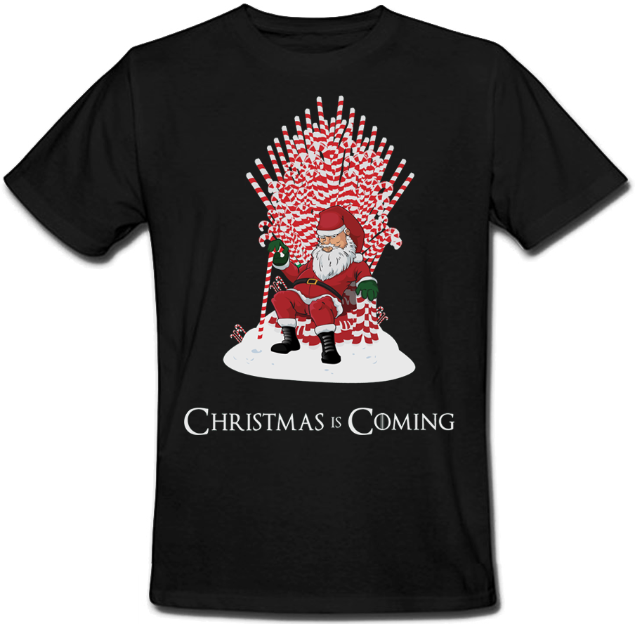 

Футболка Fat Cat Game Of Thrones - Christmas Is Coming (чёрная)  44048, Футболка Fat Cat Game Of Thrones - Christmas Is Coming (чёрная) L 44048