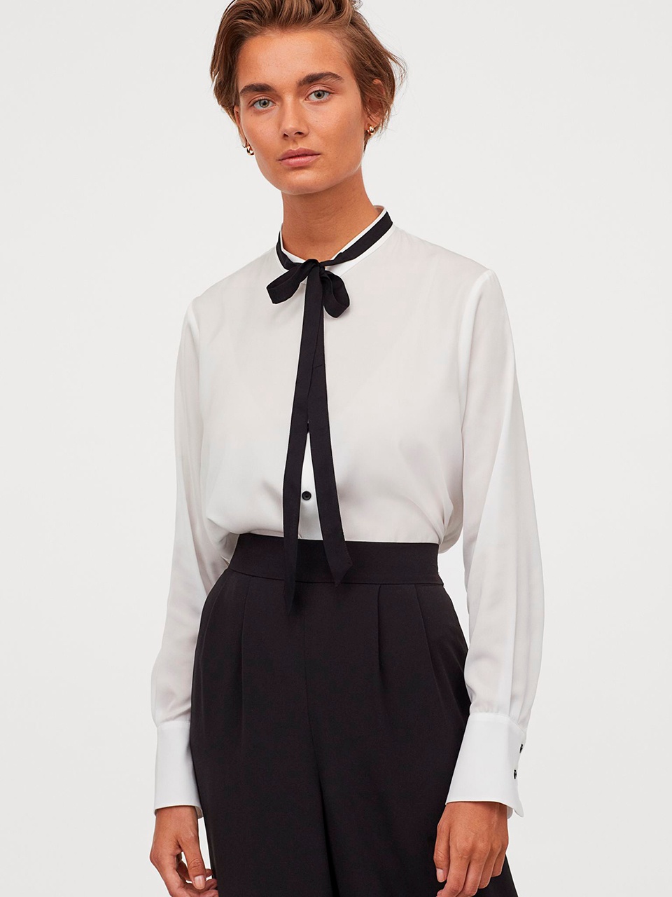 

Блузка H&M 936012b05 XS Белая