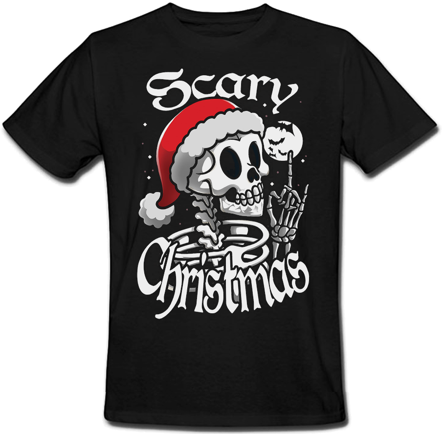 

Футболка Fat Cat Scary Christmas (чёрная)  43634, Футболка Fat Cat Scary Christmas (чёрная) XL 43634
