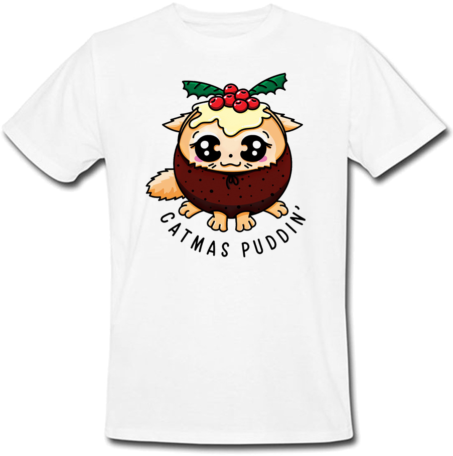 

Футболка Fat Cat Catmas Puddin' (белая)  42399, Футболка Fat Cat Catmas Puddin' (белая) XL 42399