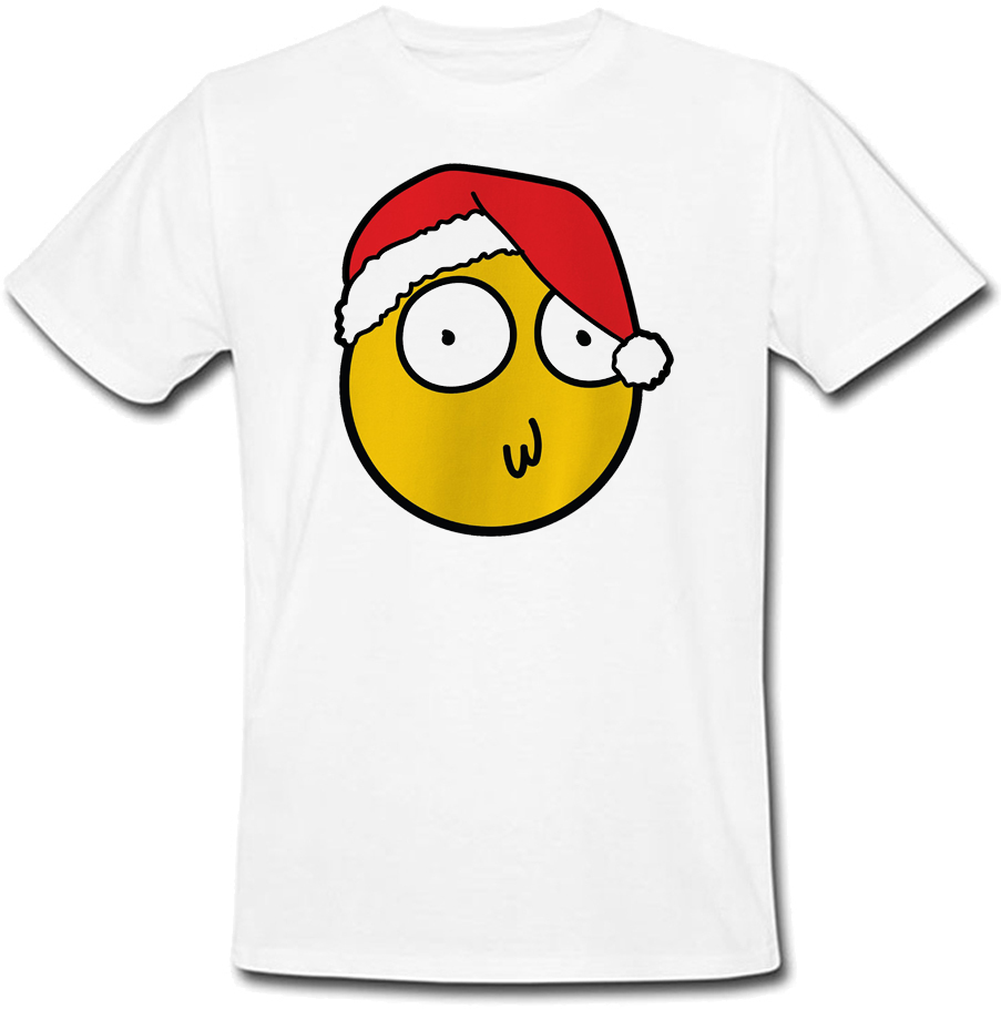 

Футболка Fat Cat Morty Christmas Smiley (белая) XXL 42387