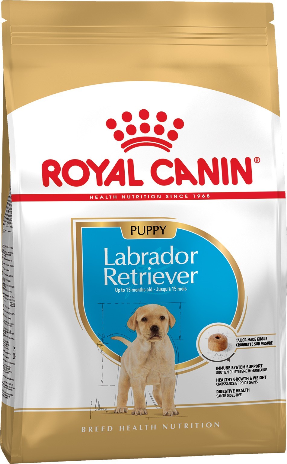 

Сухой корм для собак ROYAL CANIN Labrador Retriever Puppy 16 кг щенкам породы Лабрадор-ретривер до 15 месяцев