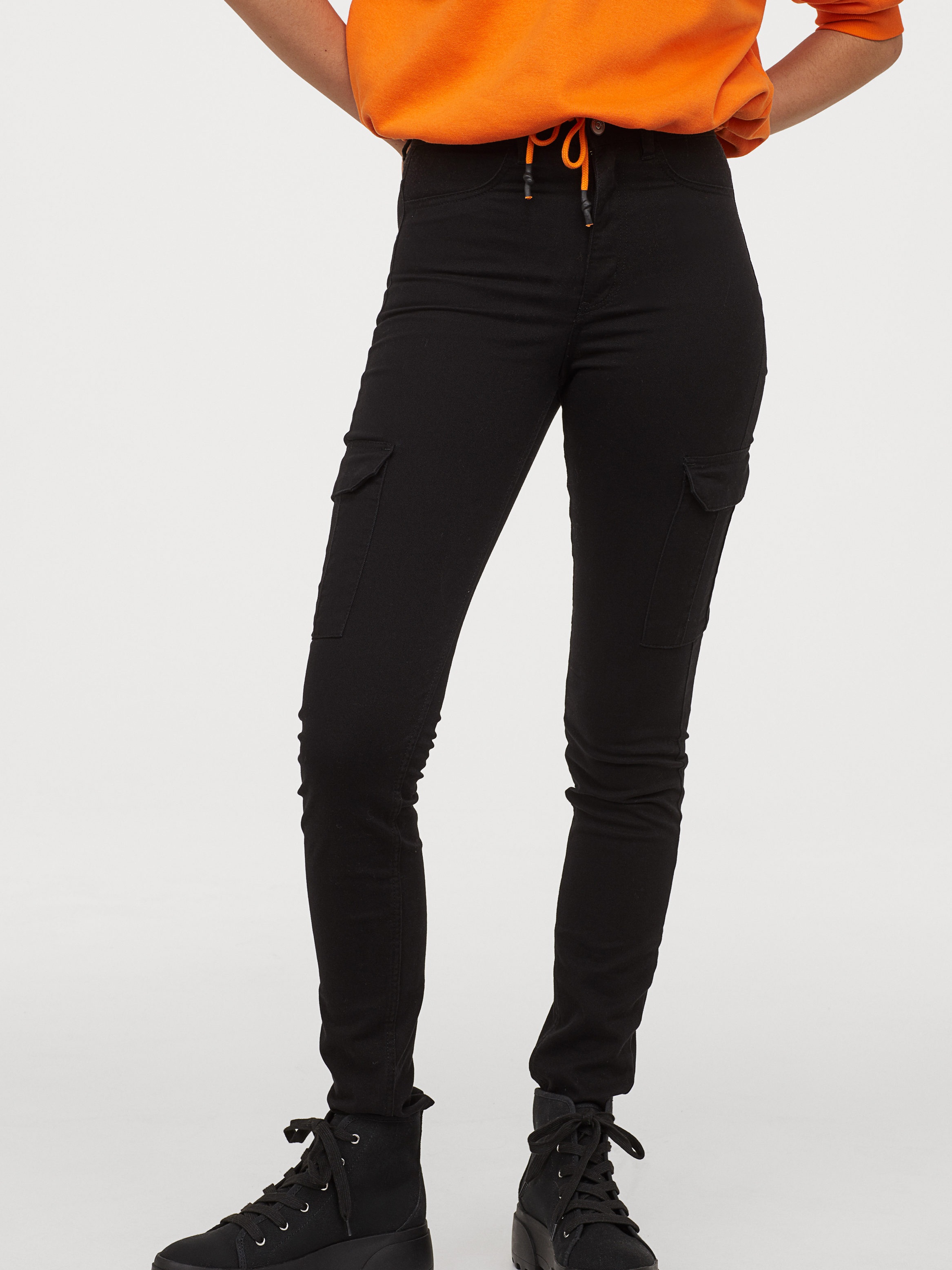 

Брюки H&M 719530003b14 36 Черные