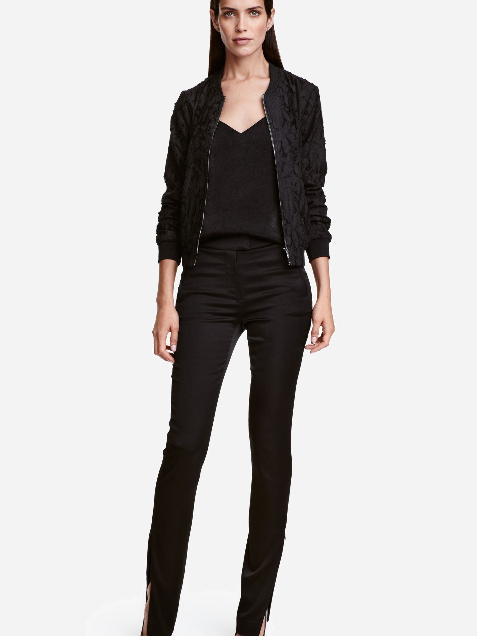 

Брюки H&M 420457002b14 36 Черные