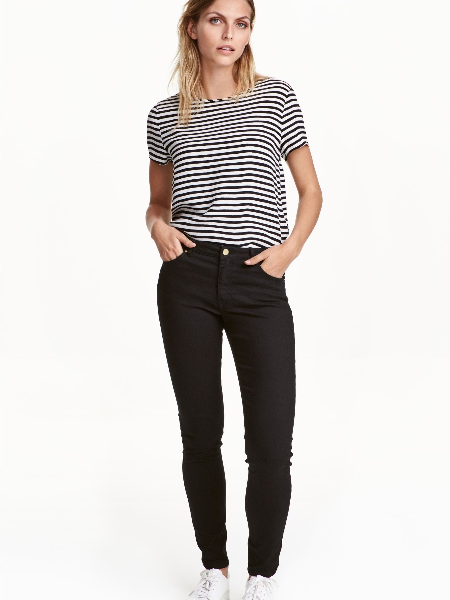 

Брюки H&M 355953001b16 32 Черные