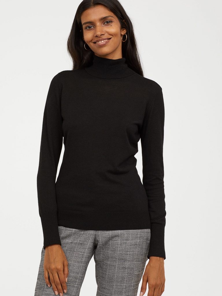 

Водолазка H&M 661162b16 S Черная