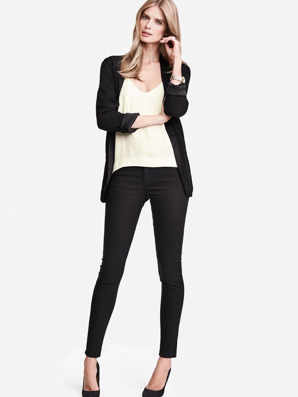 

Джинсы H&M 554450a92 34 Черные