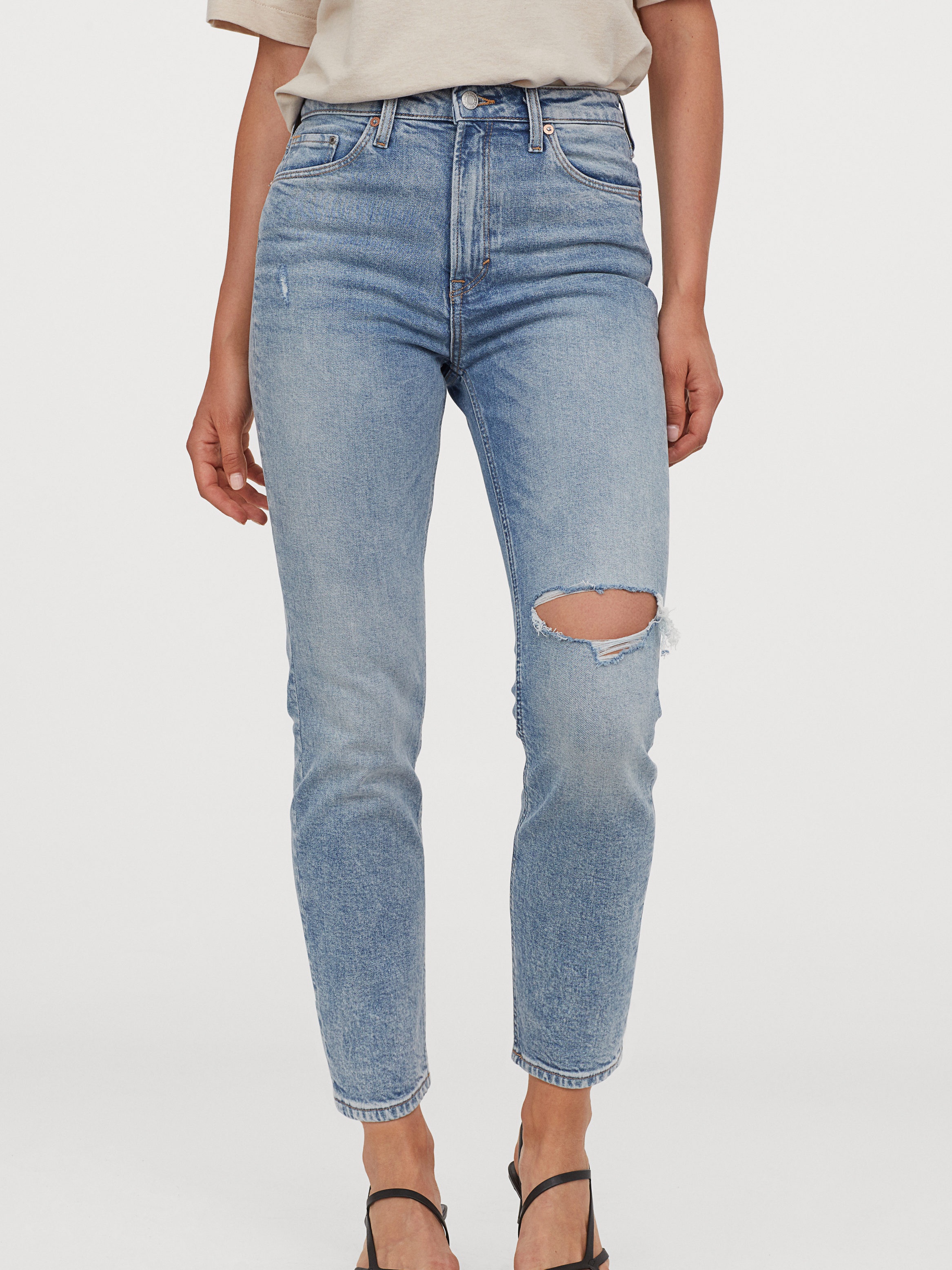 

Джинсы H&M 799365004b16 38 Голубые