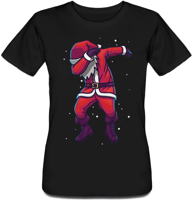 

Женская футболка Fat Cat Santa Dab Airforce (чёрная)  42990, Женская футболка Fat Cat Santa Dab Airforce (чёрная) S 42990