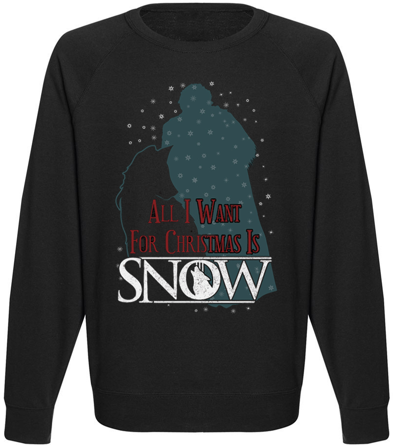 

Мужской свитшот Fat Cat Game Of Thrones - All I Want For Christmas Is Snow (чёрный)  40355, Мужской свитшот Fat Cat Game Of Thrones - All I Want For Christmas Is Snow (чёрный) L 40355