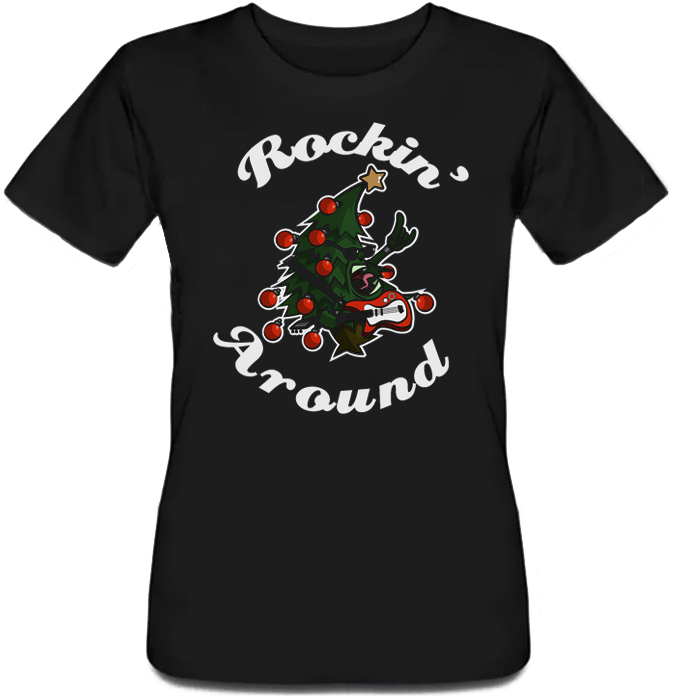 

Женская футболка Fat Cat Rockin' Around (чёрная)  43184, Женская футболка Fat Cat Rockin' Around (чёрная) S 43184