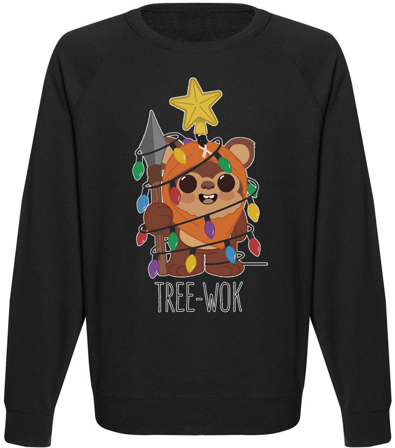 

Мужской свитшот Fat Cat Tree-Wok (чёрный) XXL 40295