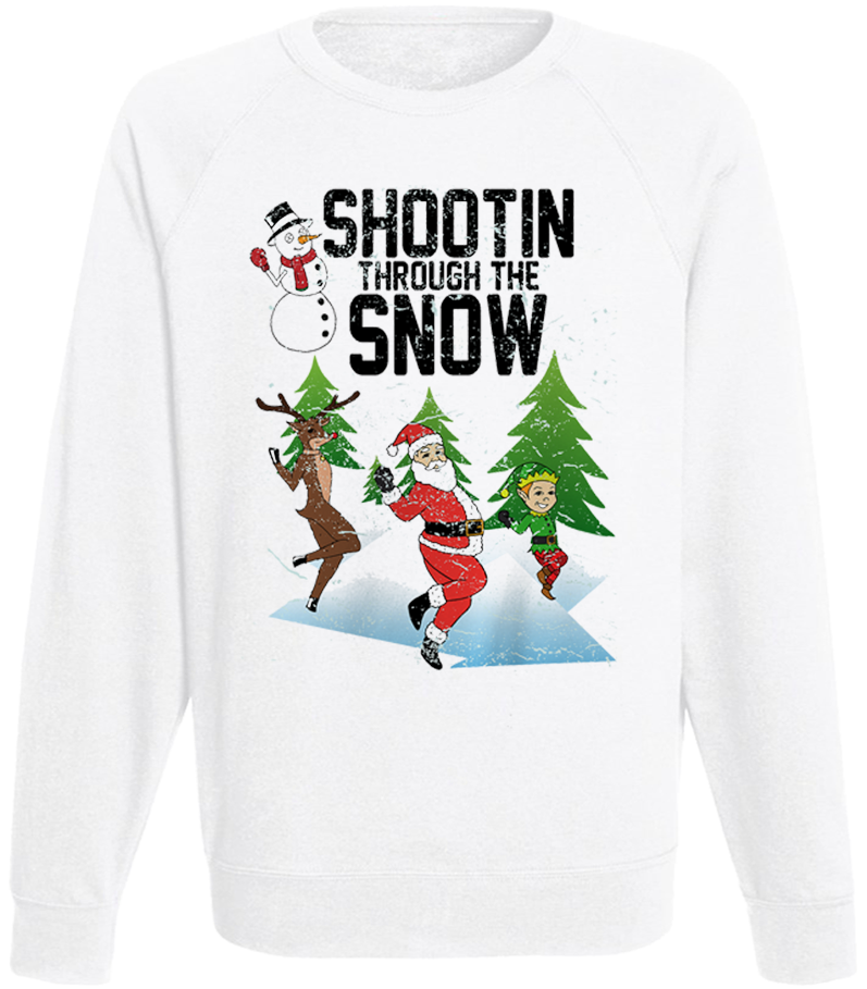 

Мужской свитшот Fat Cat Shootin Through The Snow (белый) XXL 41038