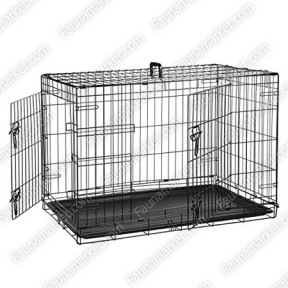 

Клетка металлическая для собак ROT ITEM 2 двери 61х45х51см