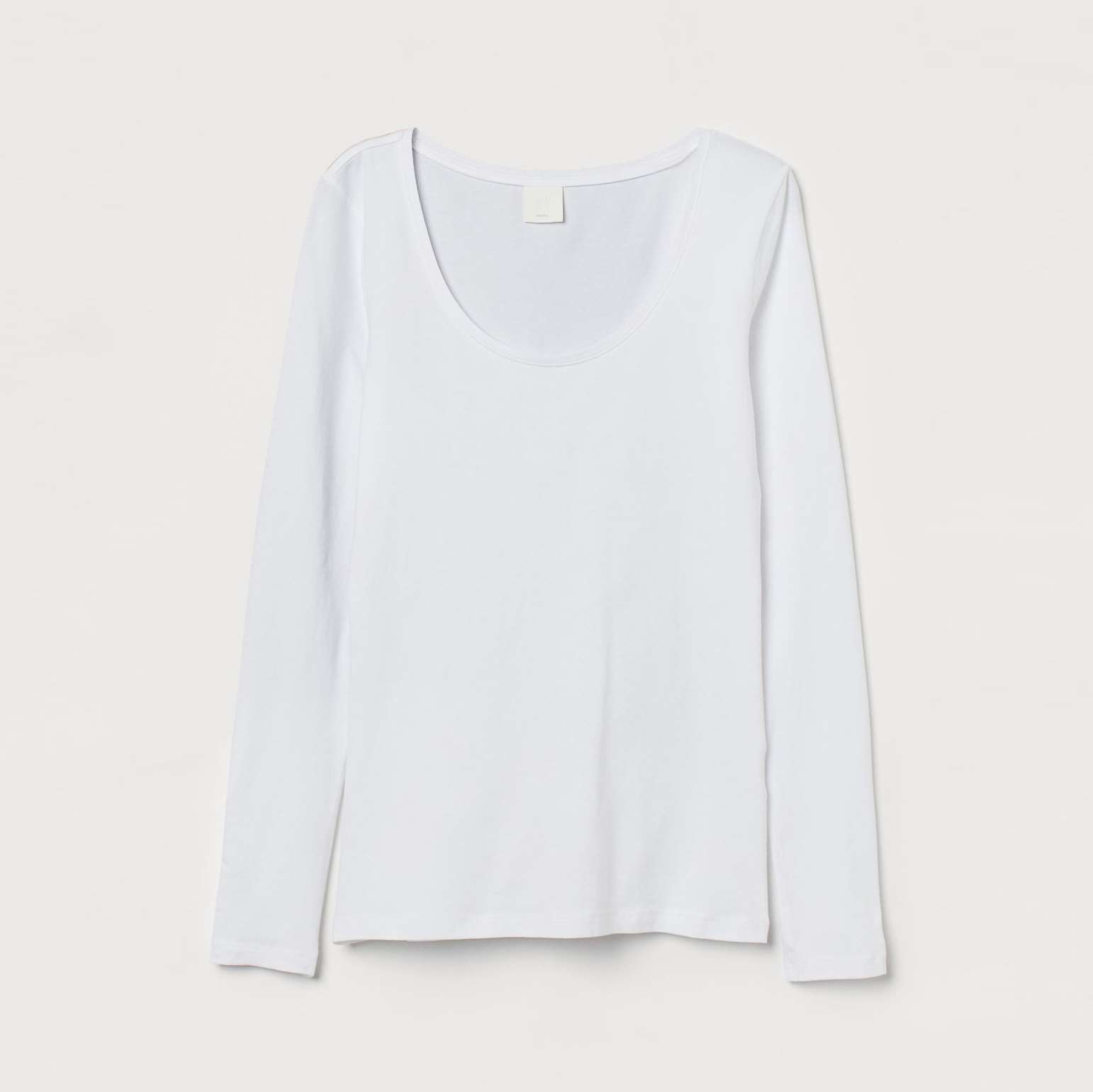 

Лонгслив H&M 8249952b14 L Белый