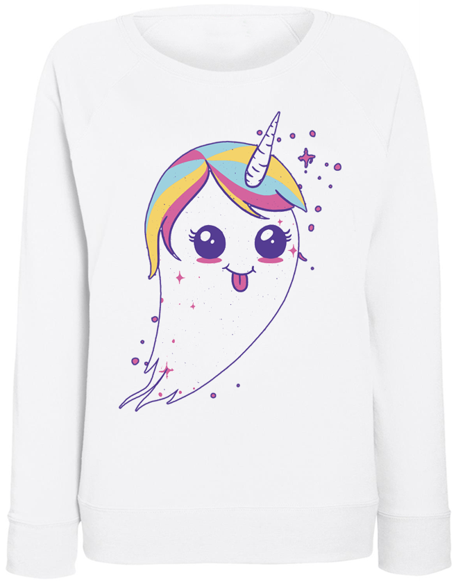 

Женский свитшот Fat Cat Unicorn Ghost (белый) XXL 40632