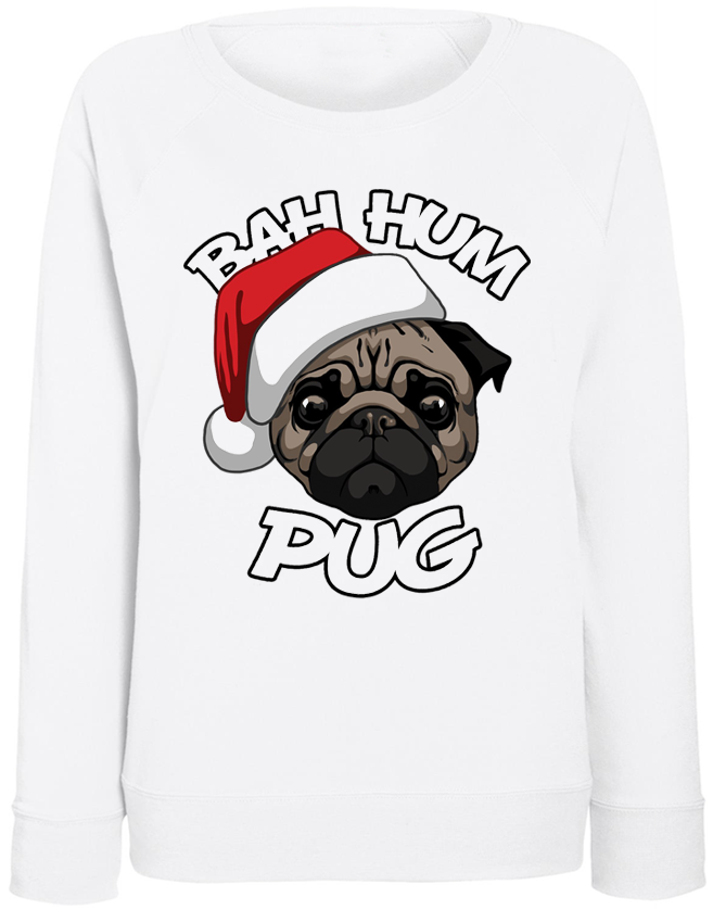 

Женский свитшот Fat Cat Bah Hum Pug (белый)  39628, Женский свитшот Fat Cat Bah Hum Pug (белый) XL 39628