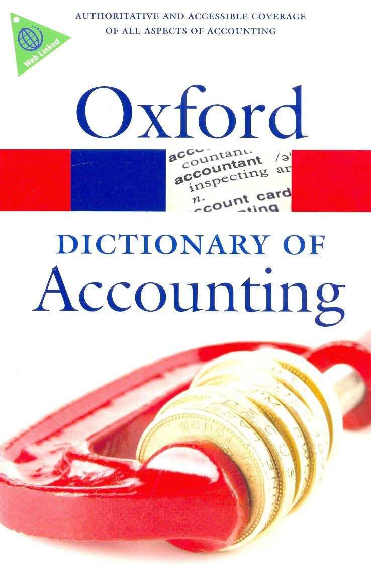 

A Dictionary of Accounting