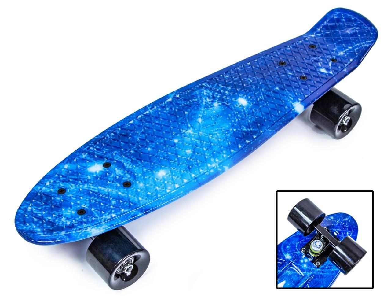 

Пенни Борд Spice "Blue" Матовые колеса
