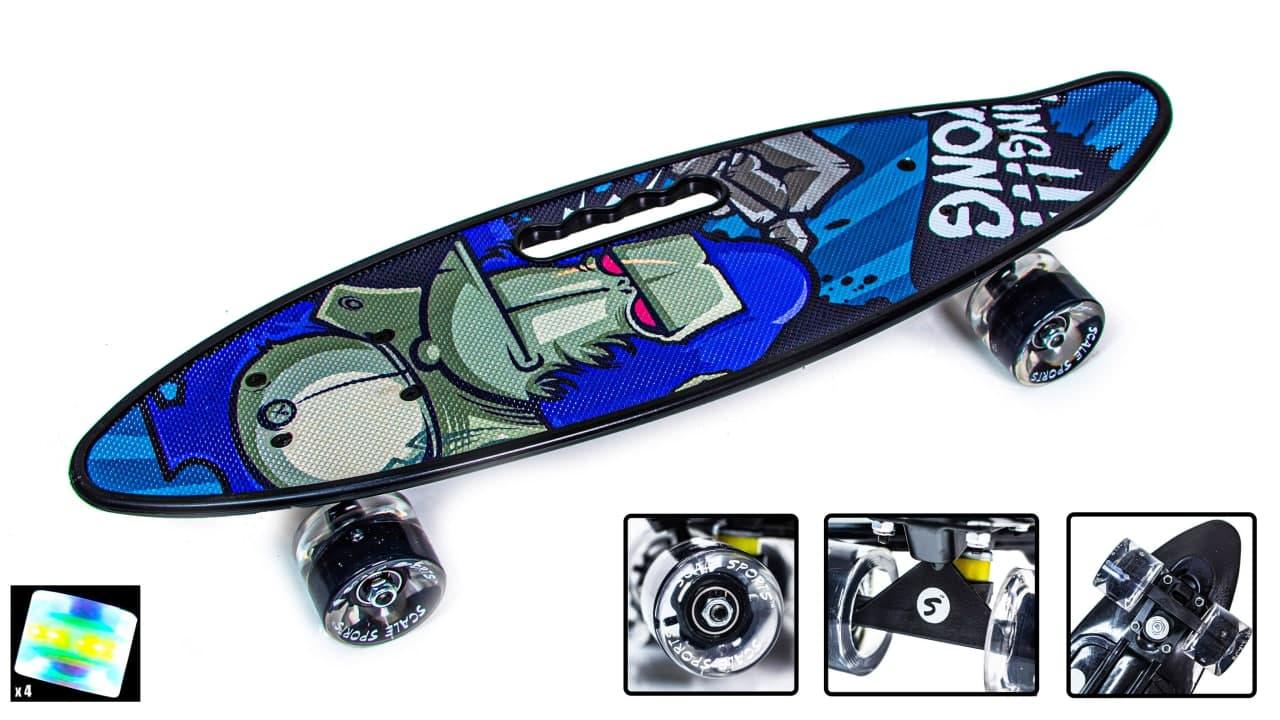

Пенни Борд Penny Board Scale Sports King Kong Светящиеся колеса