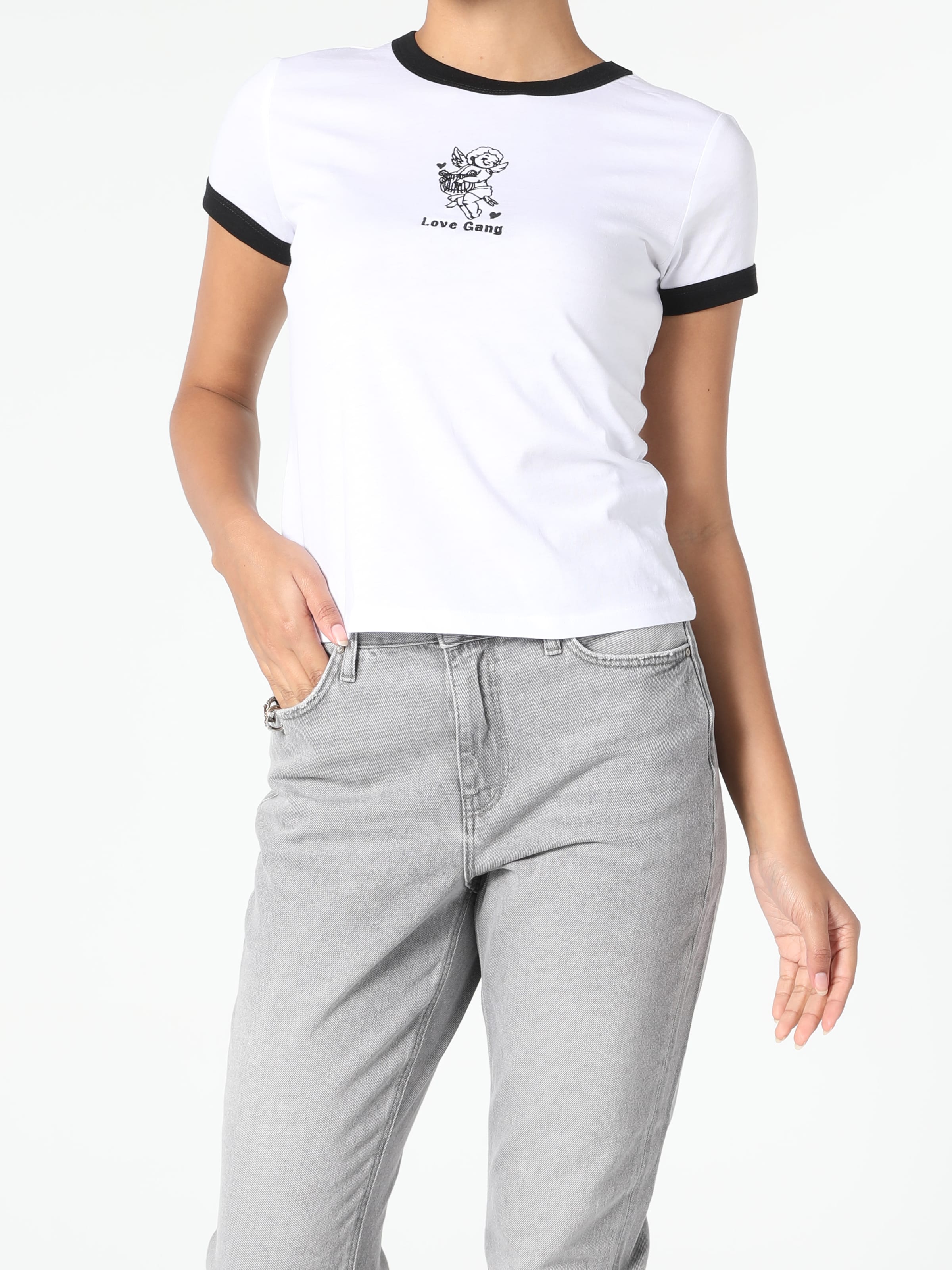 

Футболка Colin's CL1056378WHT  White, Футболка Colin's CL1056378WHT L White